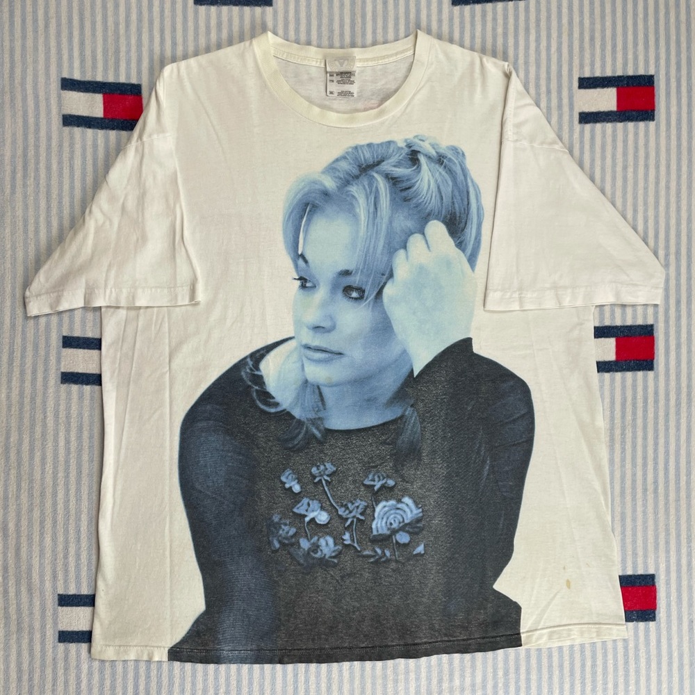 Vintage 1998 Leann Rimes Something to talk about tour tee shirt